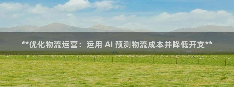 28圈为什么打不开：**优化物流运营