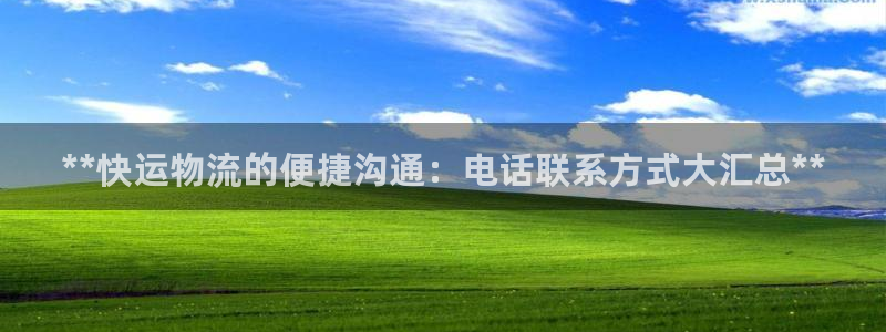 28圈加拿大在线预测：**快运物流的