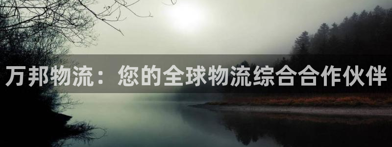 28圈正规吗：万邦物流：您的全球物流