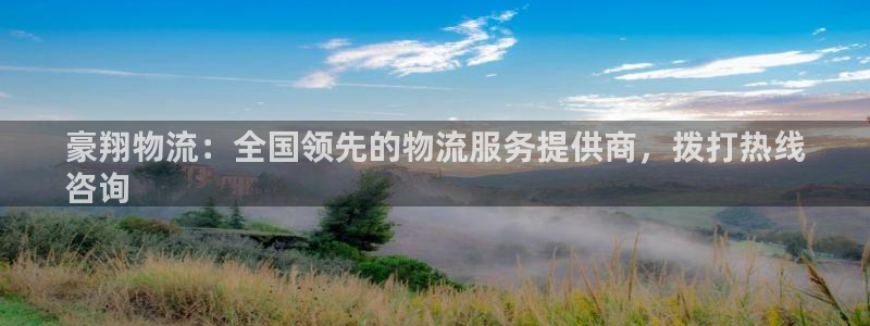 28圈模拟器：豪翔物流：全国领先的物