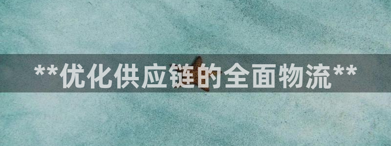 28圈下载体育：**优化供应链的全面